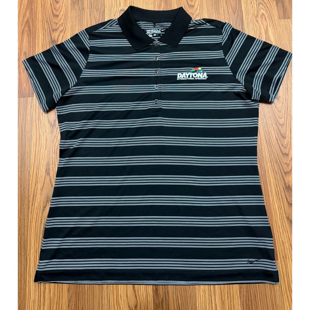 Nike Golf Polo Womens Extra Large Dri Fit Daytona Speedway Performance